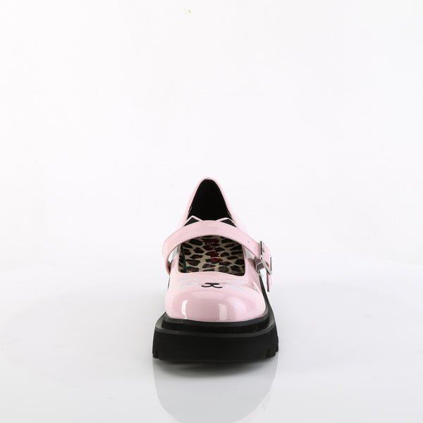Demonia Renegade-56 Baby Pink Patent