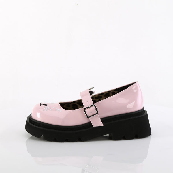 Demonia Renegade-56 Baby Pink Patent