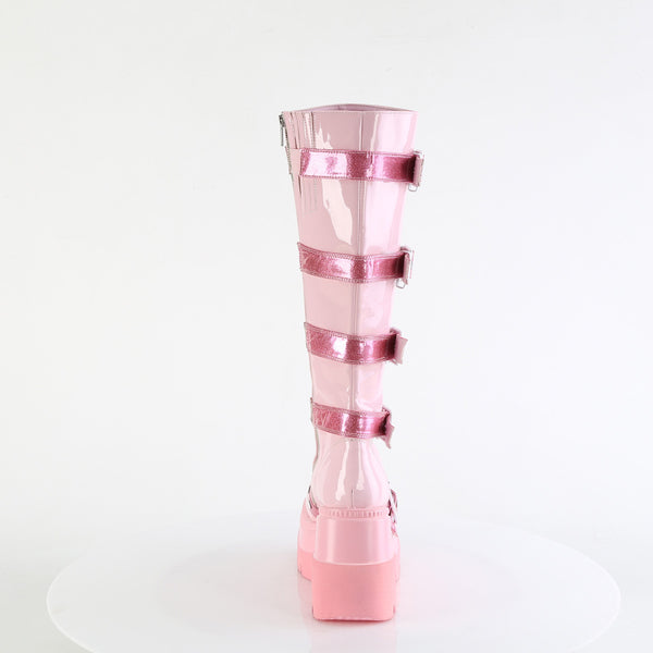 Demonia Shaker-210 Baby Pink Patent