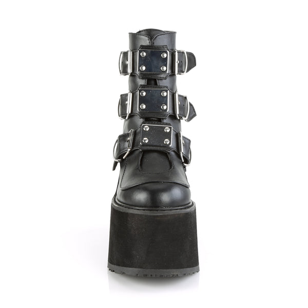 Demonia Swing-105 Black Vegan Leather