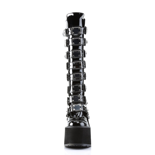 Demonia Swing-815 Black Patent