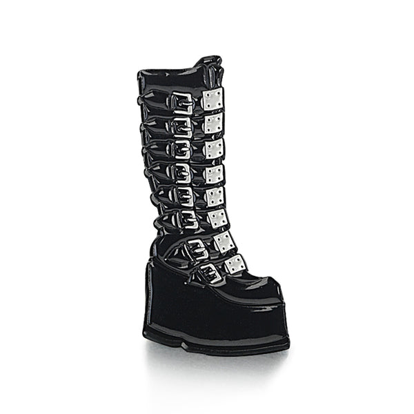 demonia Swing-815 Enamel Pin Black