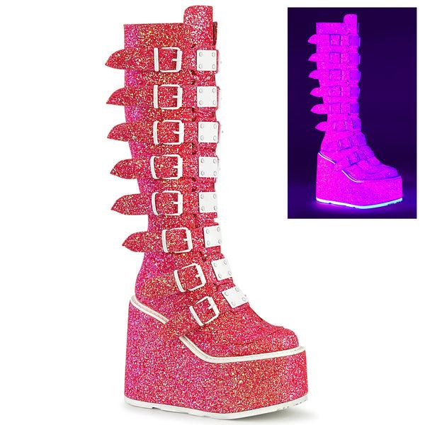 demonia Swing-815UV Pink Glitter