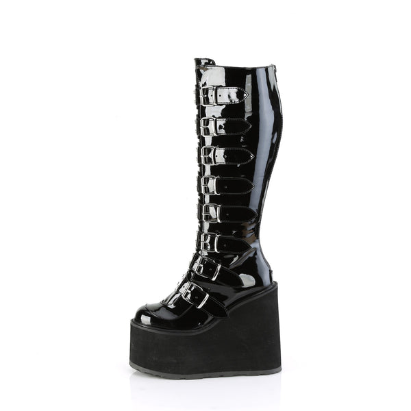 Demonia Swing-815WC Black Patent