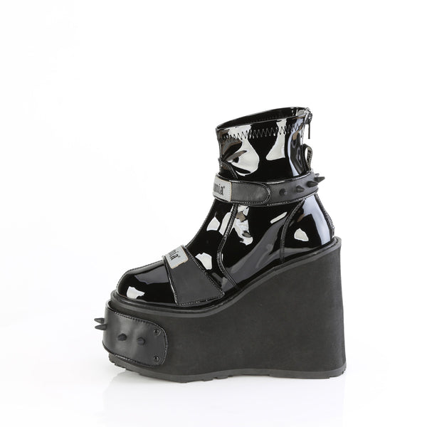 Demonia Transformer-808 Black Vegan Leather