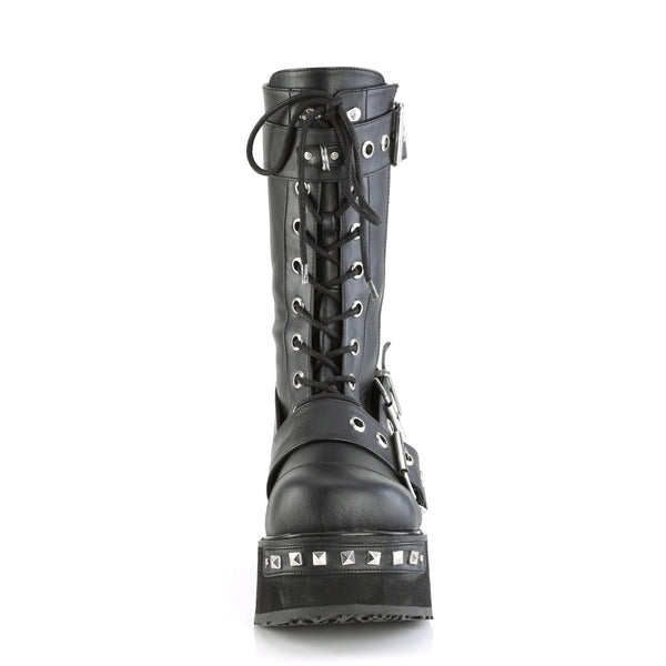 Demonia Trashville-250 Black Vegan Leather