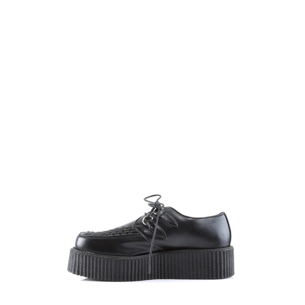 Demonia V-CREEPER-502 Black Vegan Leather