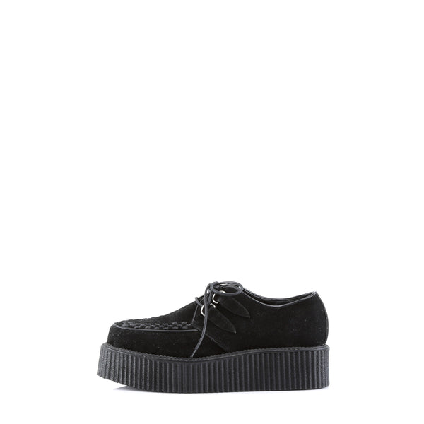 Demonia V-CREEPER-502S Black Vegan Suede