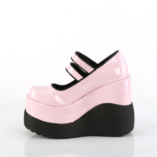 Demonia Void-37 Baby Pink Patent