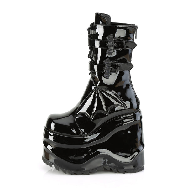 Demonia Wave-150 Black Patent