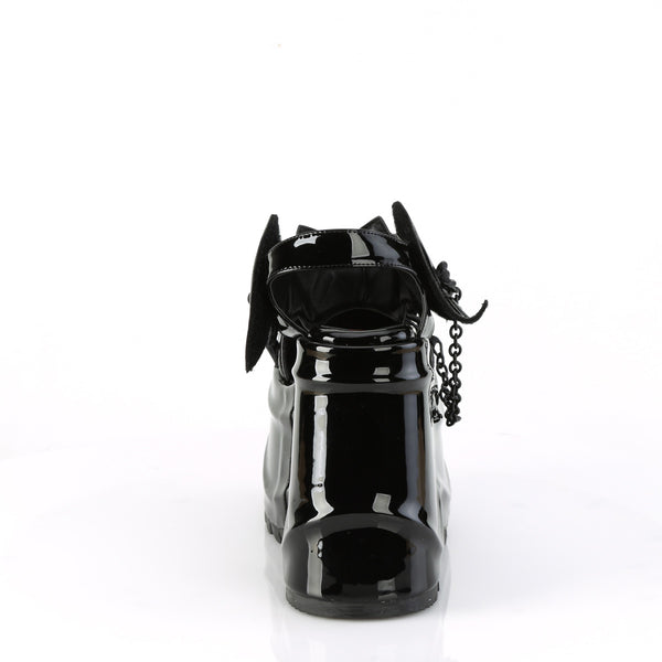 Demonia Wave-20 Black Patent