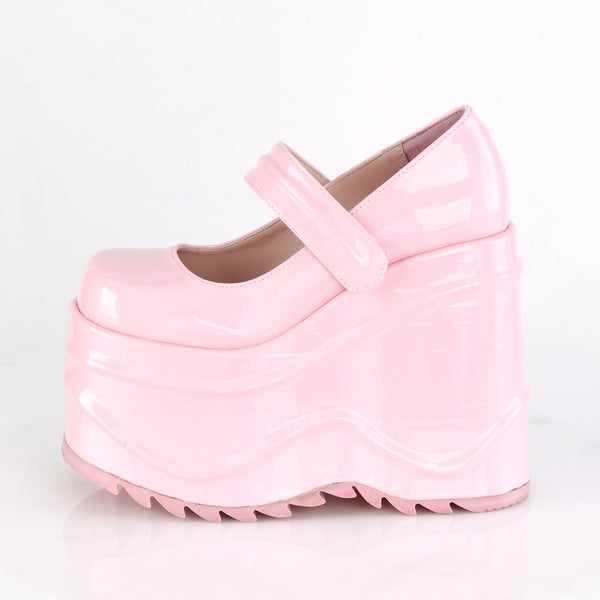 Demonia Wave-32 Baby Pink Hologram