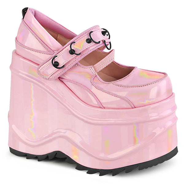 demonia Wave-48 Baby Pink Hologram Patent