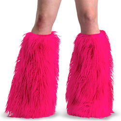 demonia Yeti-08 Hot Pink Faux Fur