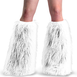 demonia Yeti-08 White Faux Fur