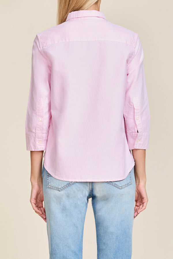 Denimist Adrienne Shrunken Shirt Pink