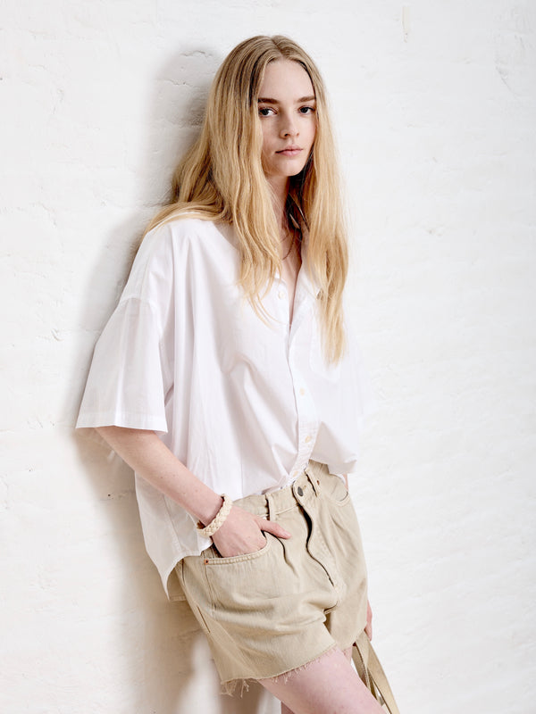 Denimist Brooke Short Vintage Khaki