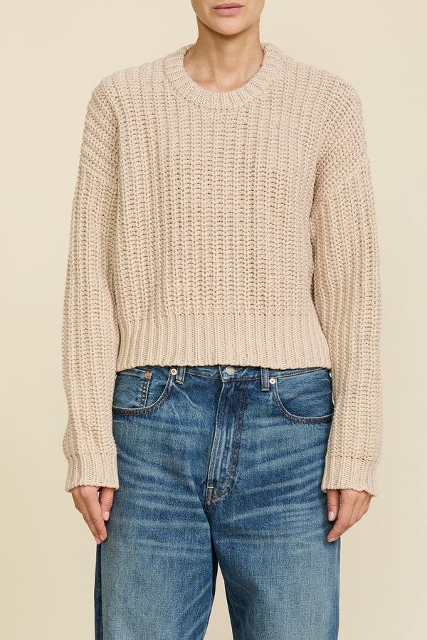 Denimist Chunky Boxy Sweater Beige