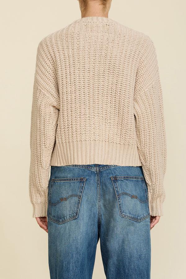 Denimist Chunky Boxy Sweater Beige