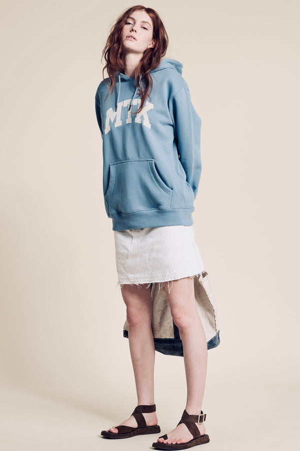 denimist Classic MTK Hoodie Light Blue