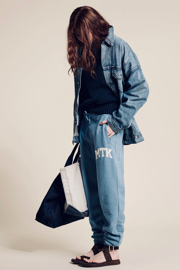denimist Classic MTK Sweatpant Light Blue