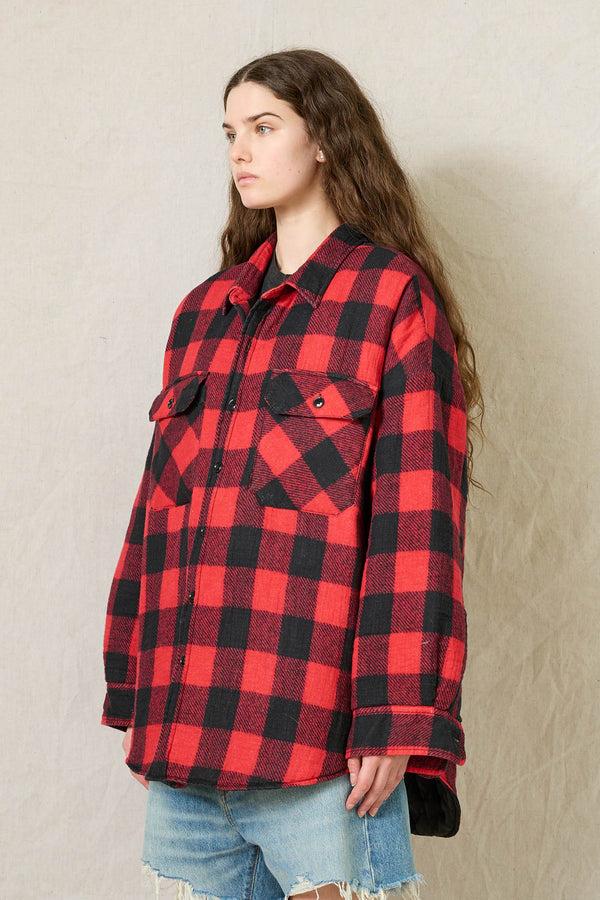 Denimist CPO Shirt Jacket Printed Red Buffalo