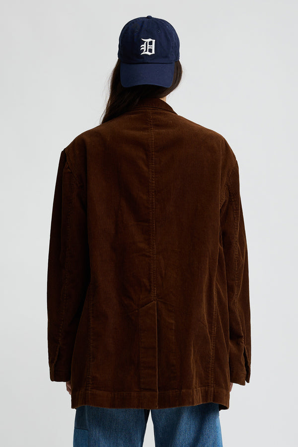 Denimist Deconstructed Blazer Brown Corduroy