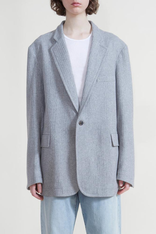 Denimist Deconstructed Blazer Light Grey