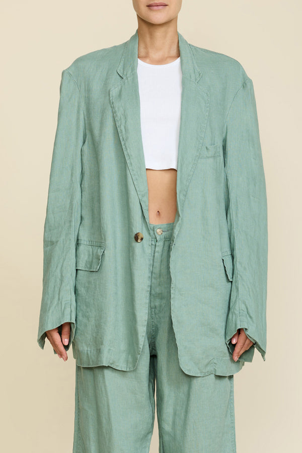 denimist Deconstructed Blazer Sage