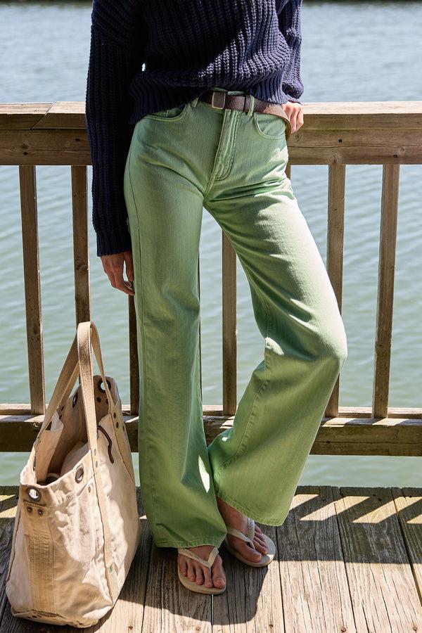 denimist Dena Jean Faded Green