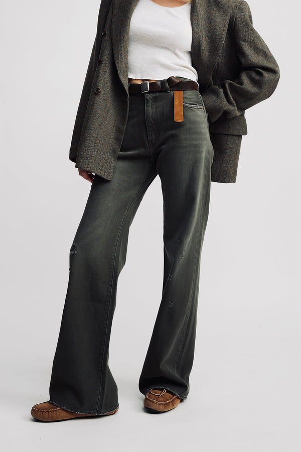 denimist Dena Jean Vintage Dark Olive