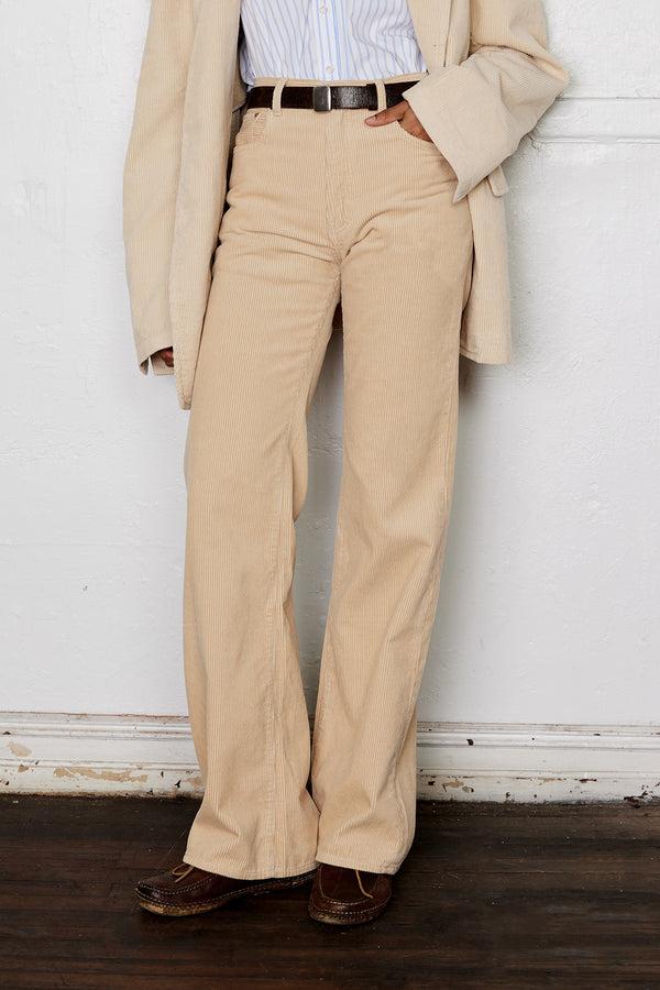 denimist Dena Pant Sand Corduroy