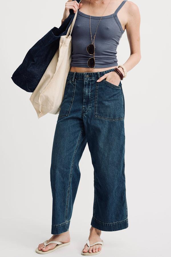 denimist Georgia Work Pant Shane Indigo