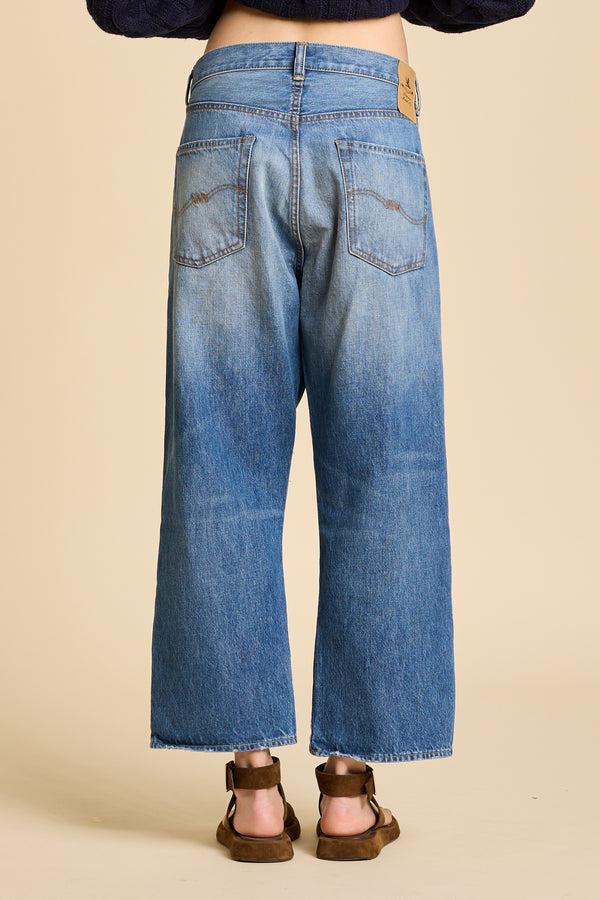 Denimist Haisley Slouch Boyfriend Jean Apsley Blue