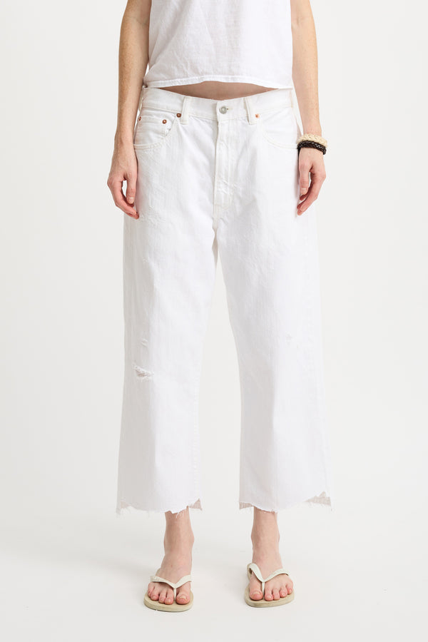 Denimist Haisley Slouch Boyfriend Jean White Wash