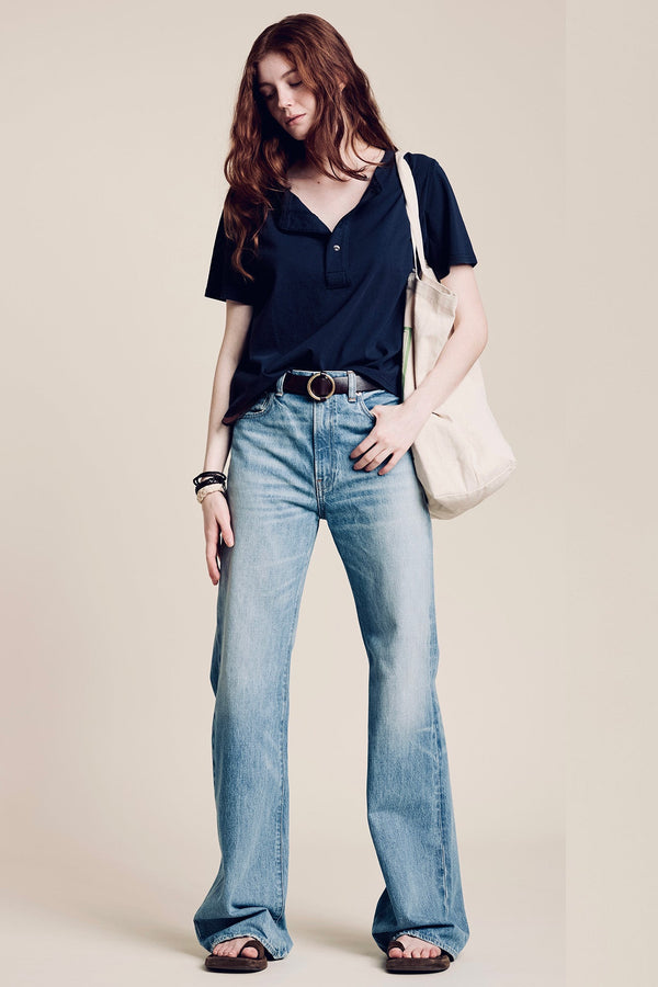 Denimist Henley Tee Navy