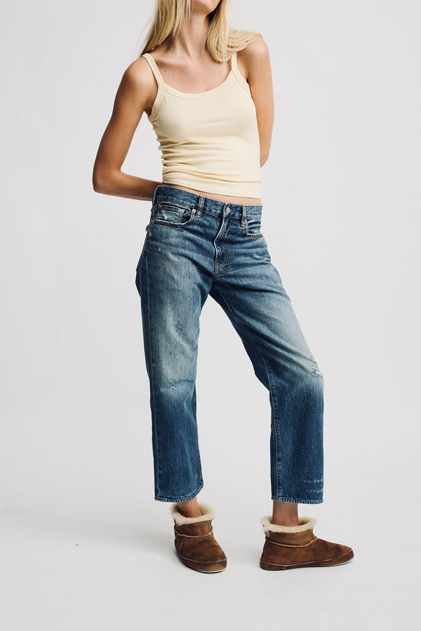 Denimist Lindsay Slim Boyfriend Jean Fenmore Blue