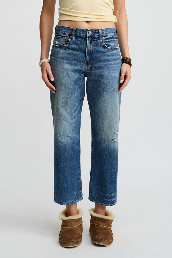 Denimist Lindsay Slim Boyfriend Jean Fenmore Blue