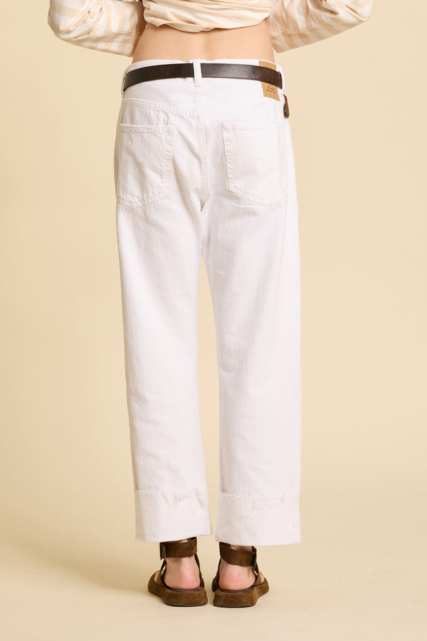 Denimist Lucy Boyfriend Jean White