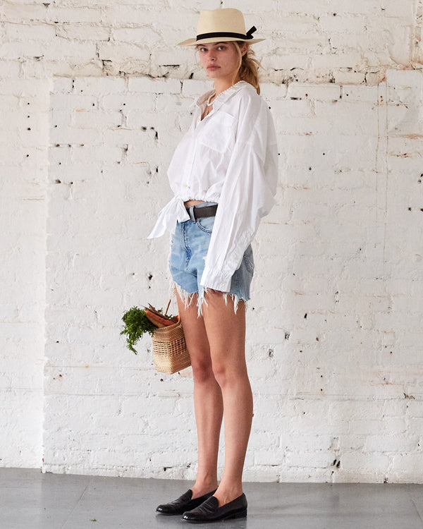 Denimist Nic Mid Rise Cutoff Shorts Jinx Destroyed