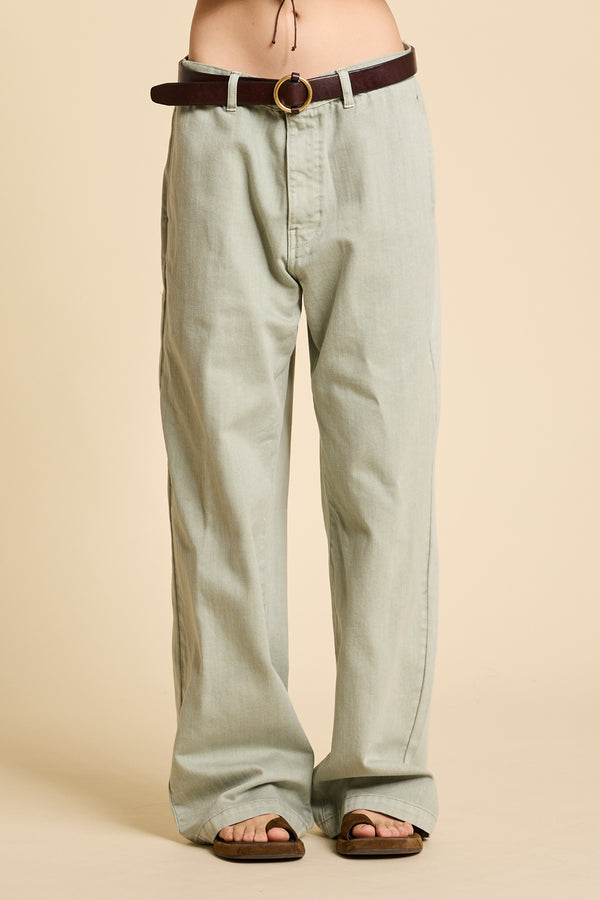 Denimist Teri Pant Mint