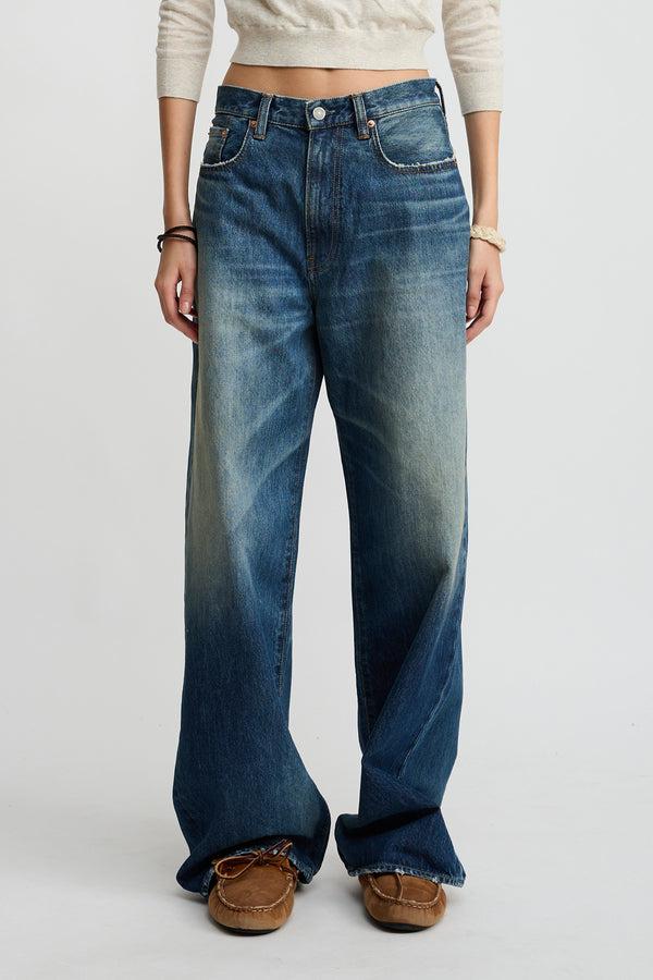 Denimist Teri Wide Leg Jean Esher Blue