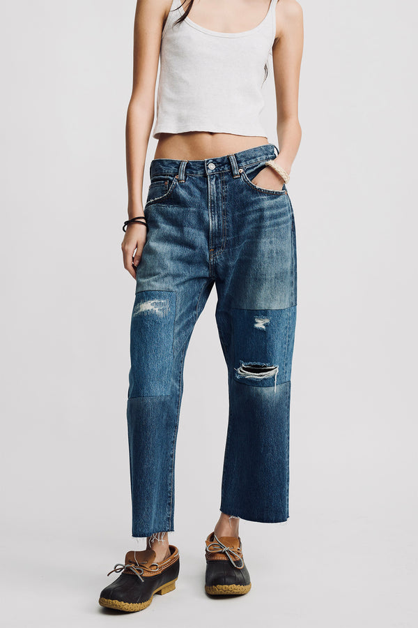 denimist Haisley Slouch Boyfriend Jean Fenmore Blue