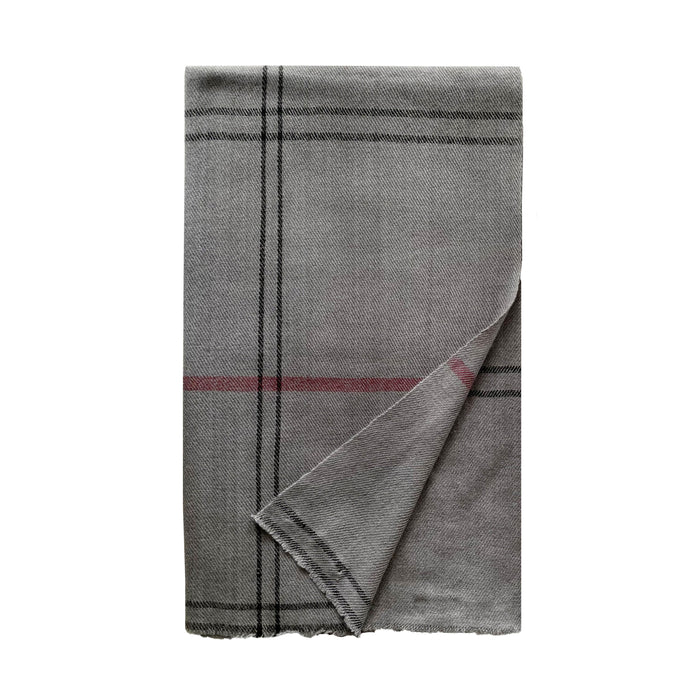 denis colomb Abhaya Shawl Black Olive + Tibetan Red Monk + Black