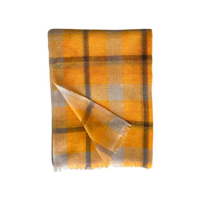 Denis Colomb Amara Plaid Shawl