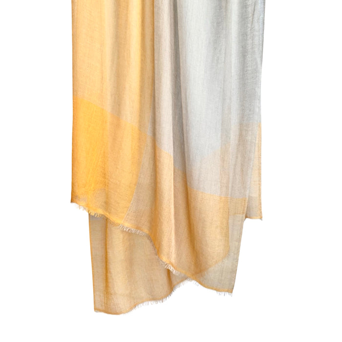 denis colomb Angkor Wat Shawl Sand + Orange