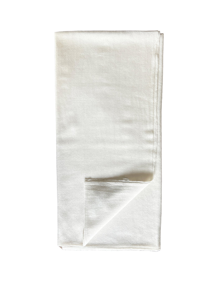 denis colomb Cashmere Cloud Stole Cream Pink