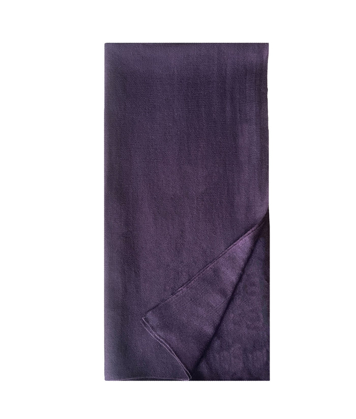Denis Colomb Cashmere Cloud Stole Dark Fig