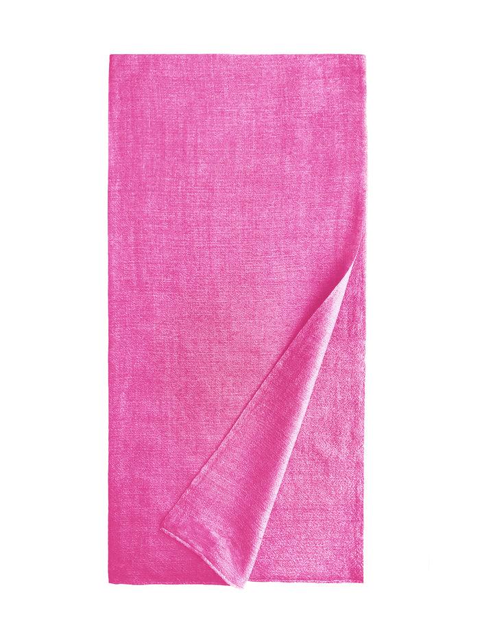 denis colomb Cashmere Cloud Stole Shocking Pink