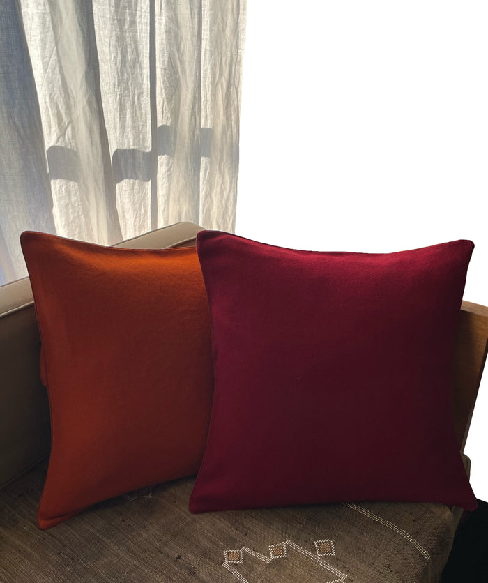 Denis Colomb Cashmere Cushion Cover Queen Red